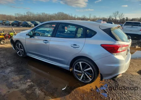 2023 Subaru Impreza Sport из США, поврежденный, VIN 4S3GTAL63P3714807
